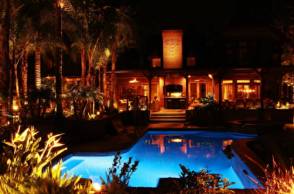 Pool Landscaping Lights