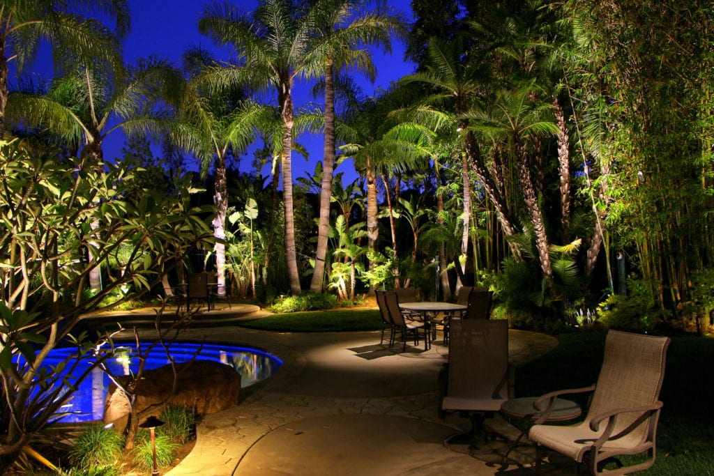 Landscape Lighting for your outdoor living space.