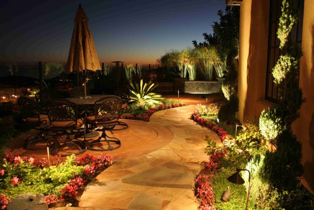 Backyard Outdoor Lighting Services