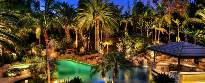 Landscape Lights Installation