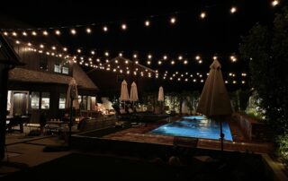 Backyard String Lighting